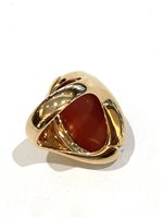 Ringe Silvia Kelly Dame Pezzi Unici in Gelbgold Corallo AN666/2X-351184 - AN666/2X-351184